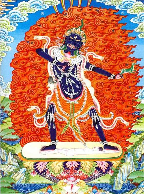 藏传佛教-护法部-一髻佛母