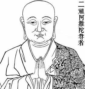 西天二十八祖之二祖阿难