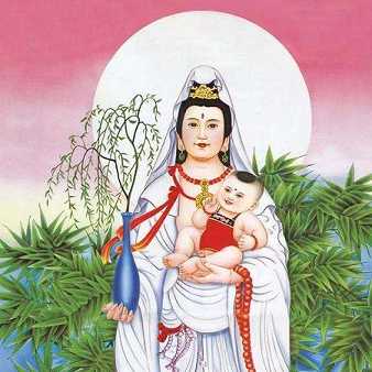 观音送子和送子观音有什么区别