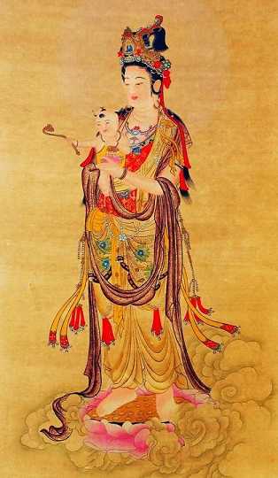观音送子和送子观音有什么区别