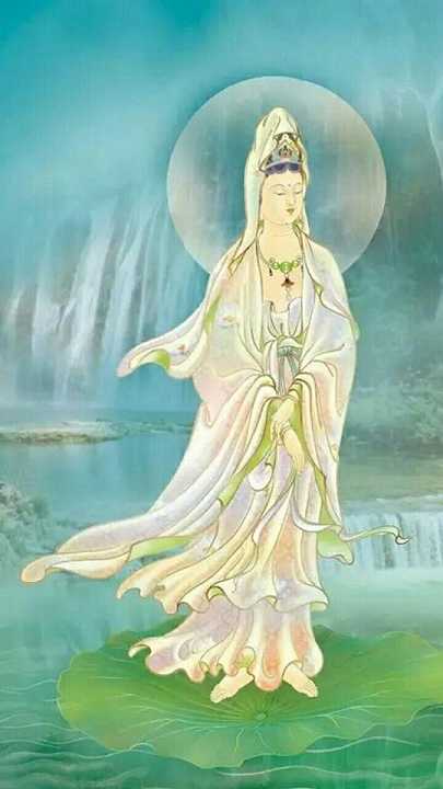 三十三观音之三十二的持莲观音