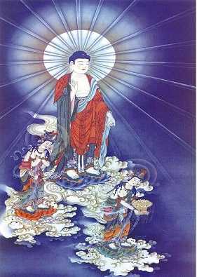 弥陀净土的三种正因