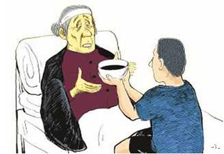 母亲中风而使全家人深入佛法
